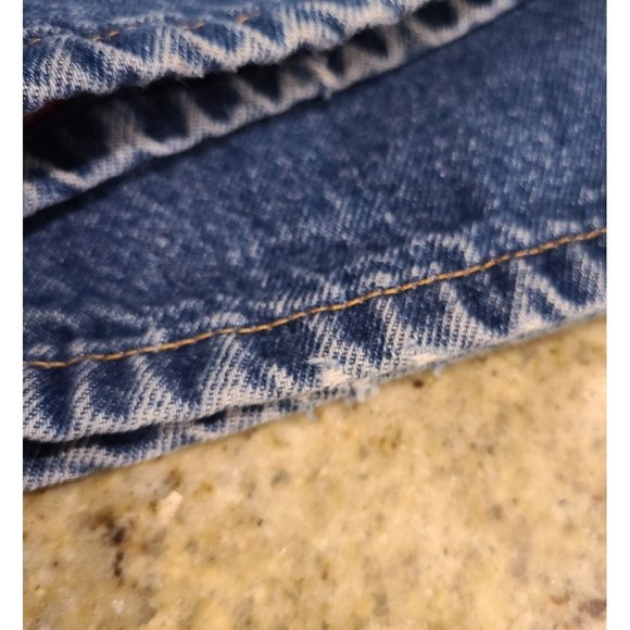 Vintage LL Bean Womens Size 16 P Relaxed Fit Plaid Cotton Lined Jeans Double L - Picture 15 of 16